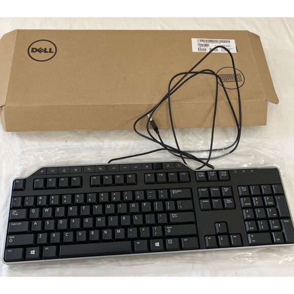 Dell Other - Dell Wired Keyboard Model 02FVXN Black USB Compact Design